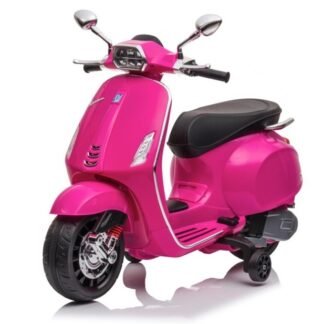 VESPA 12V INFANTIL, ROSA-PINK, NIÑOS DE 2 A 5 AÑOS - INDA624-AC-TR2105